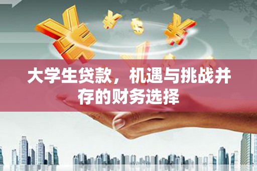 洛川大学生贷款，机遇与挑战并存的财务选择