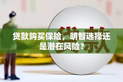 洛川贷款购买保险，明智选择还是潜在风险？