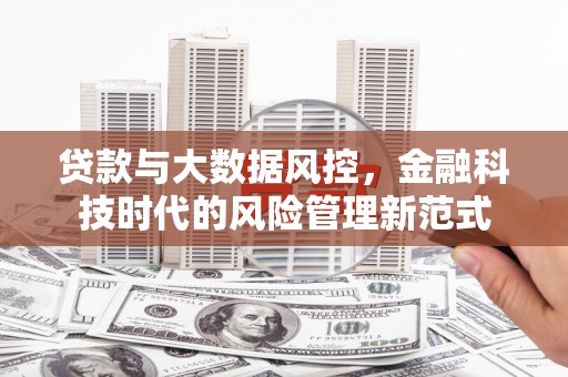 洛川贷款与大数据风控，金融科技时代的风险管理新范式