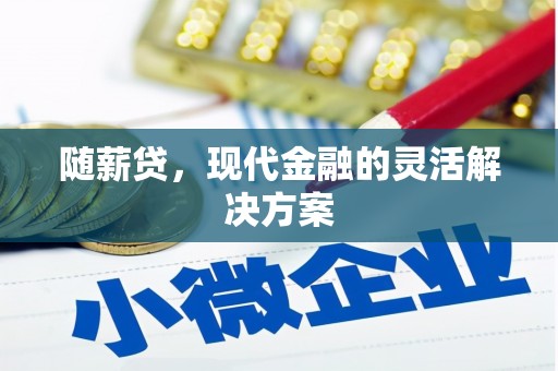 洛川随薪贷，现代金融的灵活解决方案