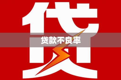 洛川贷款不良率