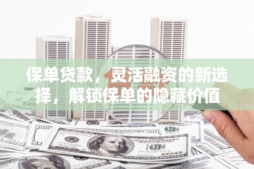洛川保单贷款，灵活融资的新选择，解锁保单的隐藏价值