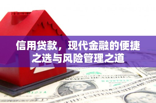 洛川信用贷款，现代金融的便捷之选与风险管理之道
