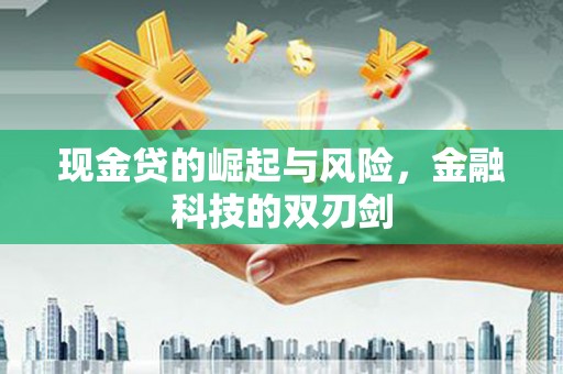 洛川现金贷的崛起与风险，金融科技的双刃剑