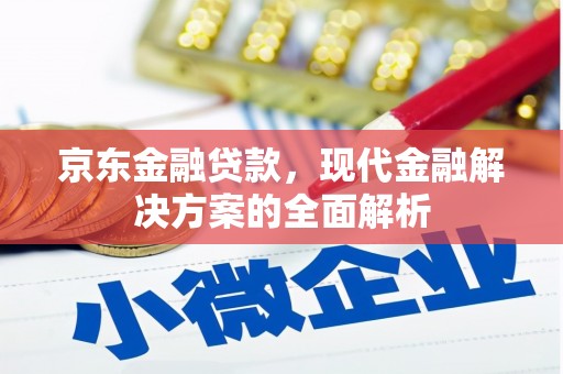 洛川京东金融贷款，现代金融解决方案的全面解析