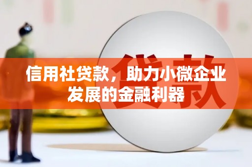 洛川信用社贷款，助力小微企业发展的金融利器
