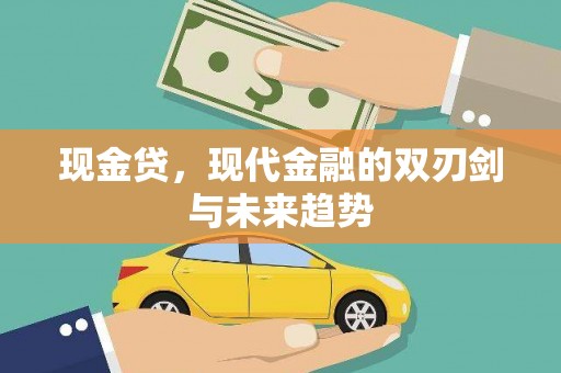 洛川现金贷，现代金融的双刃剑与未来趋势