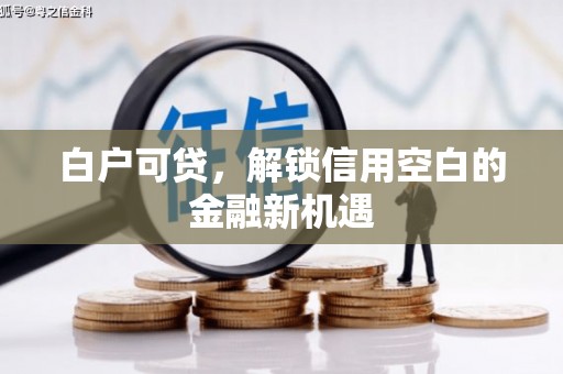 洛川白户可贷，解锁信用空白的金融新机遇