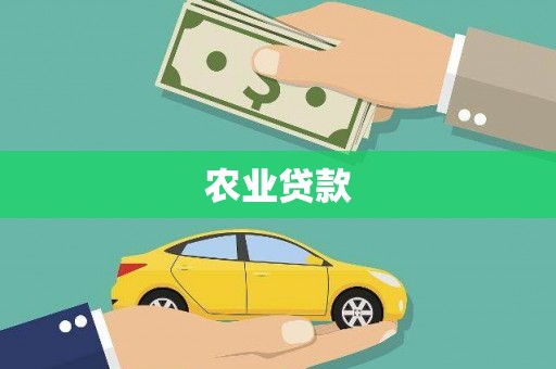 洛川农业贷款