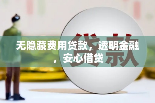 洛川无隐藏费用贷款，透明金融，安心借贷