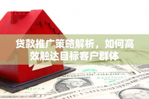 洛川贷款推广策略解析，如何高效触达目标客户群体