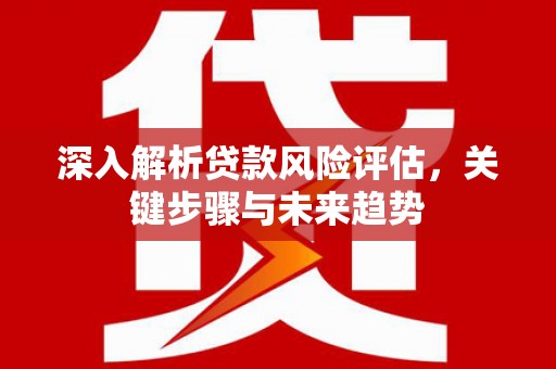 洛川深入解析贷款风险评估，关键步骤与未来趋势
