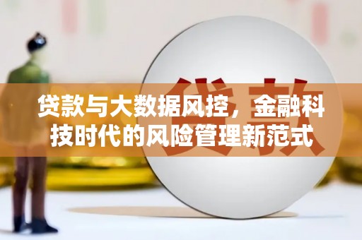 洛川贷款与大数据风控，金融科技时代的风险管理新范式
