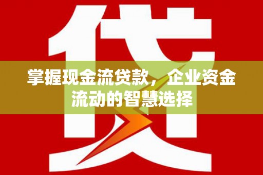 洛川掌握现金流贷款，企业资金流动的智慧选择
