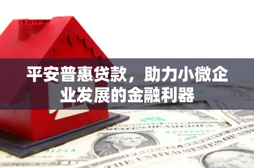 洛川平安普惠贷款，助力小微企业发展的金融利器