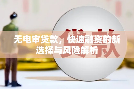 洛川无电审贷款，快速融资的新选择与风险解析