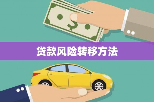 洛川贷款风险转移方法