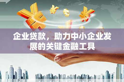 洛川企业贷款，助力中小企业发展的关键金融工具