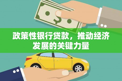 洛川政策性银行贷款，推动经济发展的关键力量