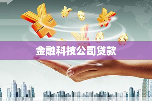 洛川金融科技公司贷款