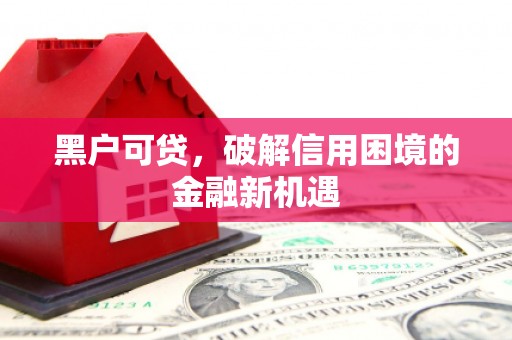 洛川黑户可贷，破解信用困境的金融新机遇
