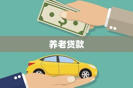 洛川养老贷款