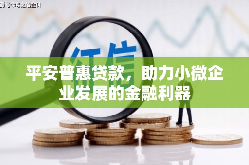 洛川平安普惠贷款，助力小微企业发展的金融利器