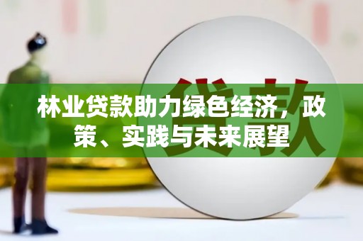 洛川林业贷款助力绿色经济，政策、实践与未来展望